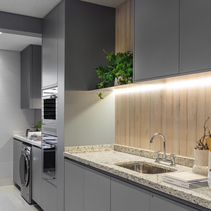 COZINHA COM GRANITO BRANCO DALLAS