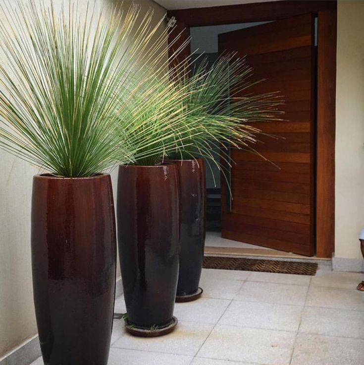 TRIO DE VASOS PARA HALL DE ENTRADA