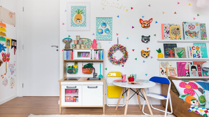 Quarto de Bebê Colorido